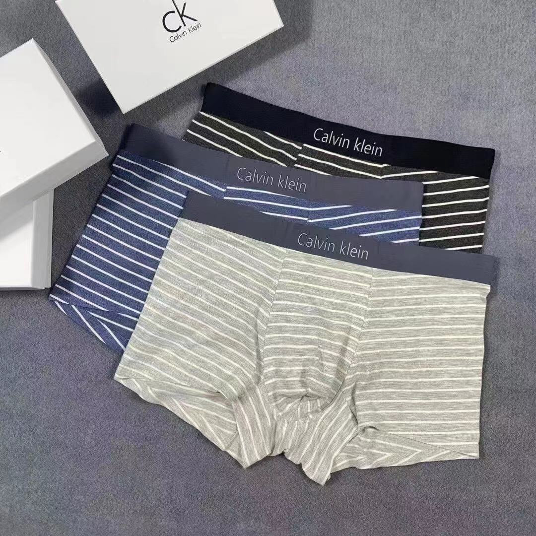 Calvin Klein Fine Horizontal Stripes Boxer Briefs, image 1