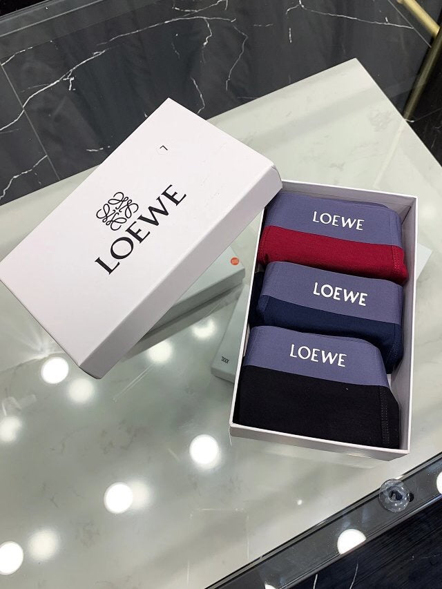 LOEWE Bright Red Logo Boxer Briefs, gallery image 2