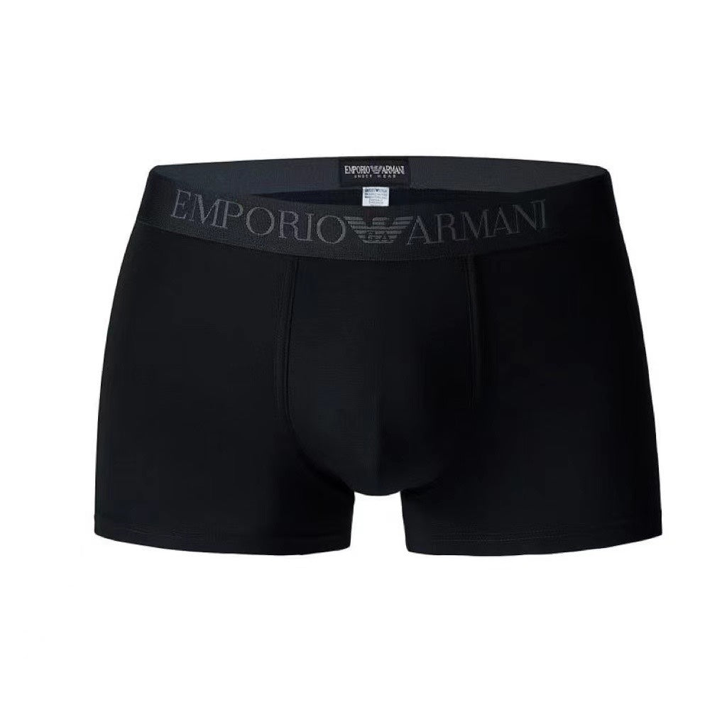 Emporio Armani Red Navy Black Waist Bands Boxer Briefs, image 5