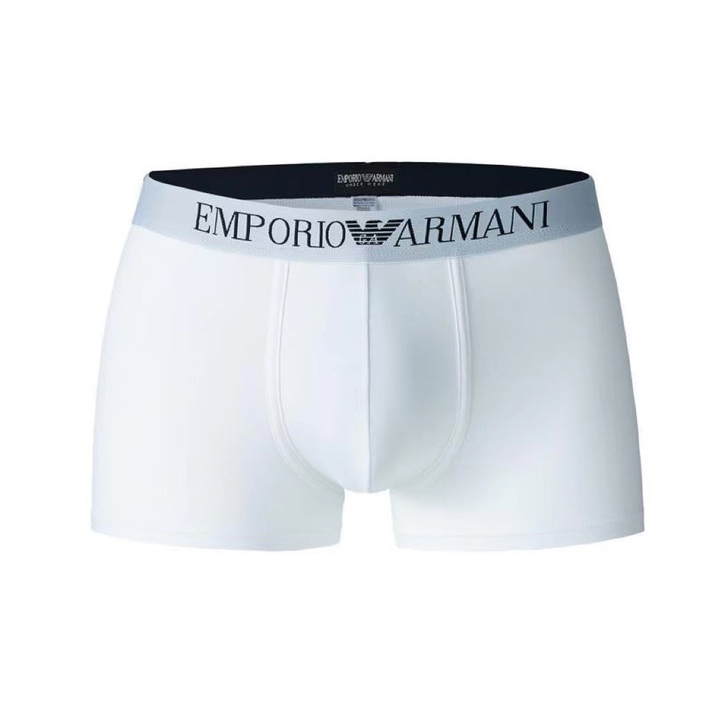 Emporio Armani Red Navy Black Waist Bands Boxer Briefs, image 7