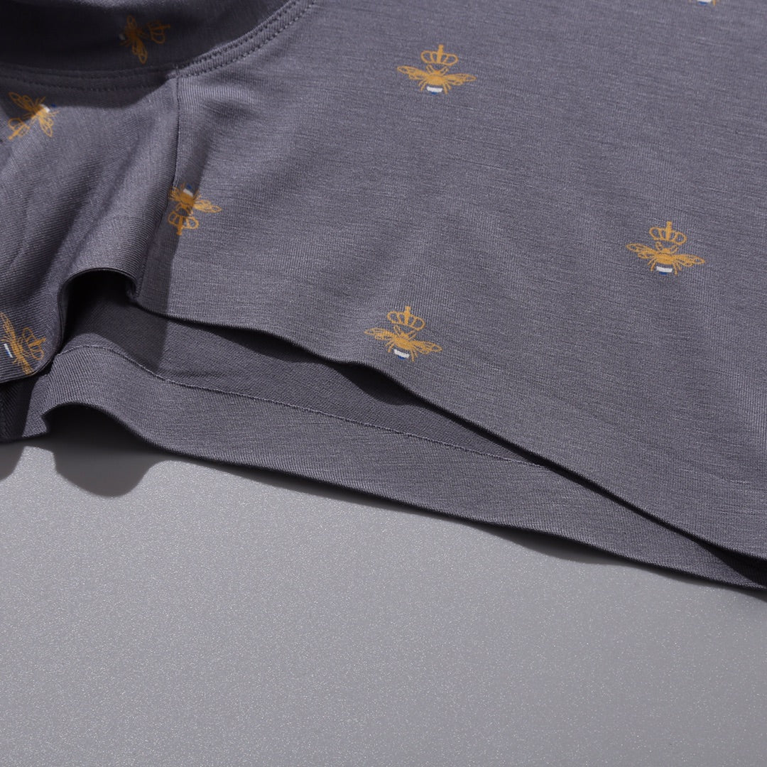 Gucci Navy Grey Tiny Gold Pattern Boxer Briefs, image 9