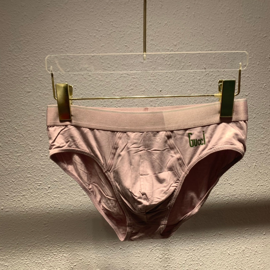 Gucci Grey Classic Narrow Leg Brief Men's Briefs, image 2
