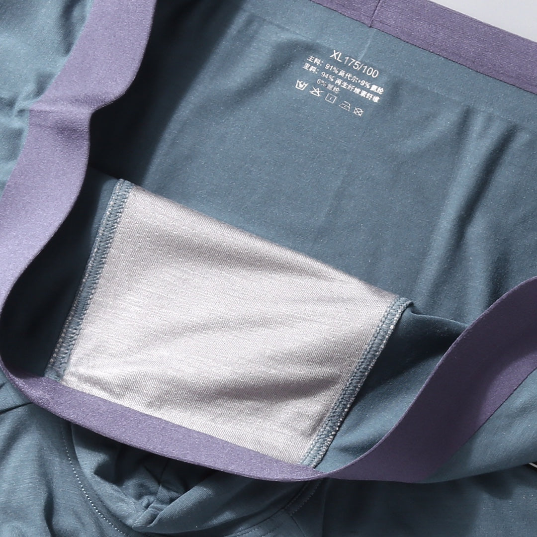 Balenciaga Red Burgundy Grey Green Round Patch Boxer Briefs, image 9