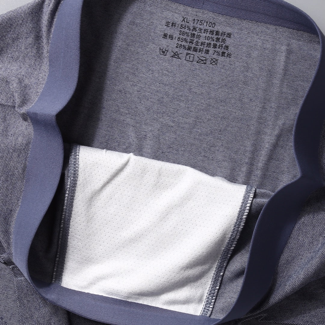Burberry Grey Burgundy Dark Gold Horse Boxer Briefs, image 8