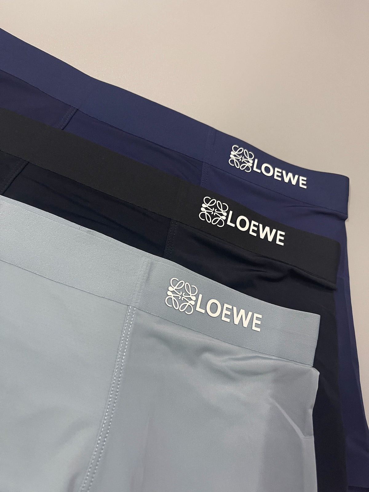 LOEWE Raised-Style Wordmark Boxer Briefs, gallery image 5