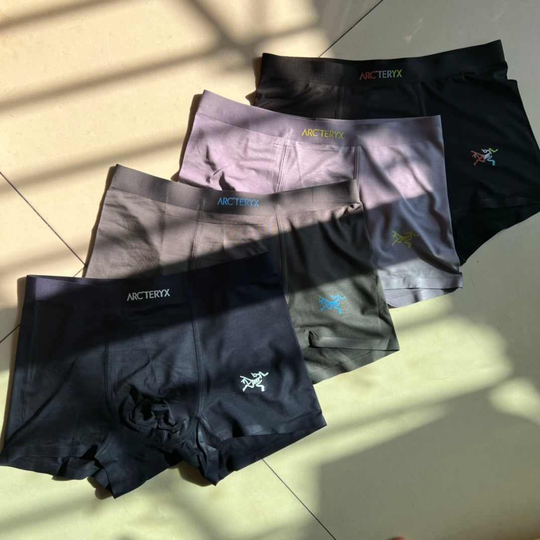 Arc'teryx Muted Shades Small White Bird Boxer Briefs, image 1