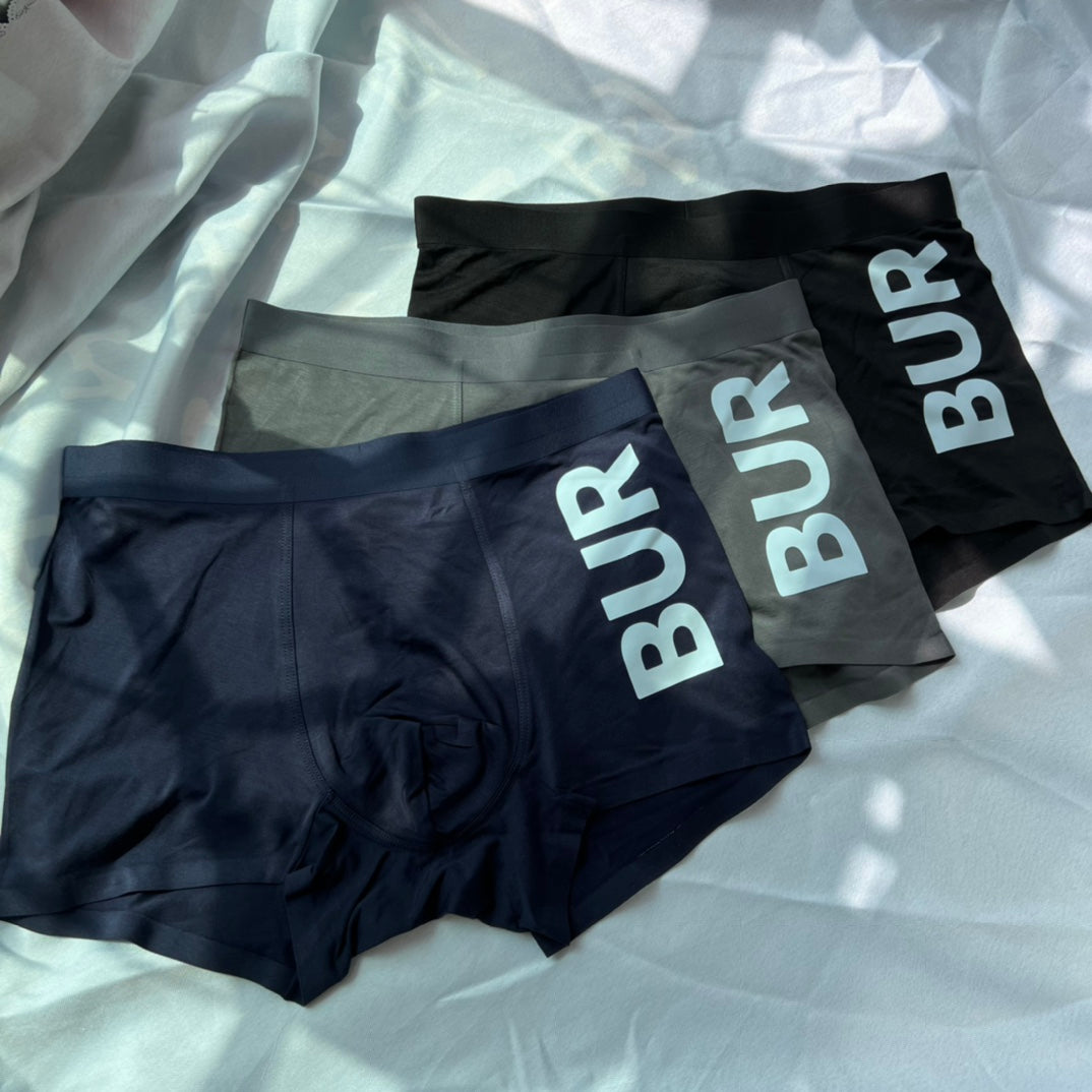 Burberry Dark Shades Bold BUR Side Letters Boxer Briefs, image 1