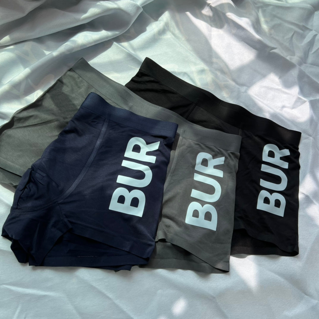 Burberry Dark Shades Bold BUR Side Letters Boxer Briefs, image 3