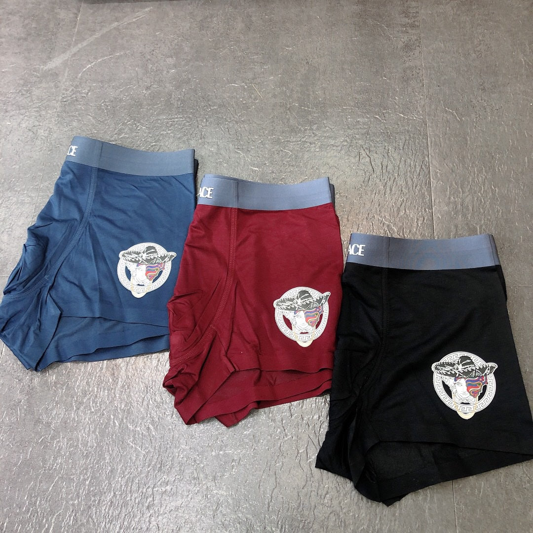 Versace Black Red Blue White Heart Shield Boxer Briefs, image 3