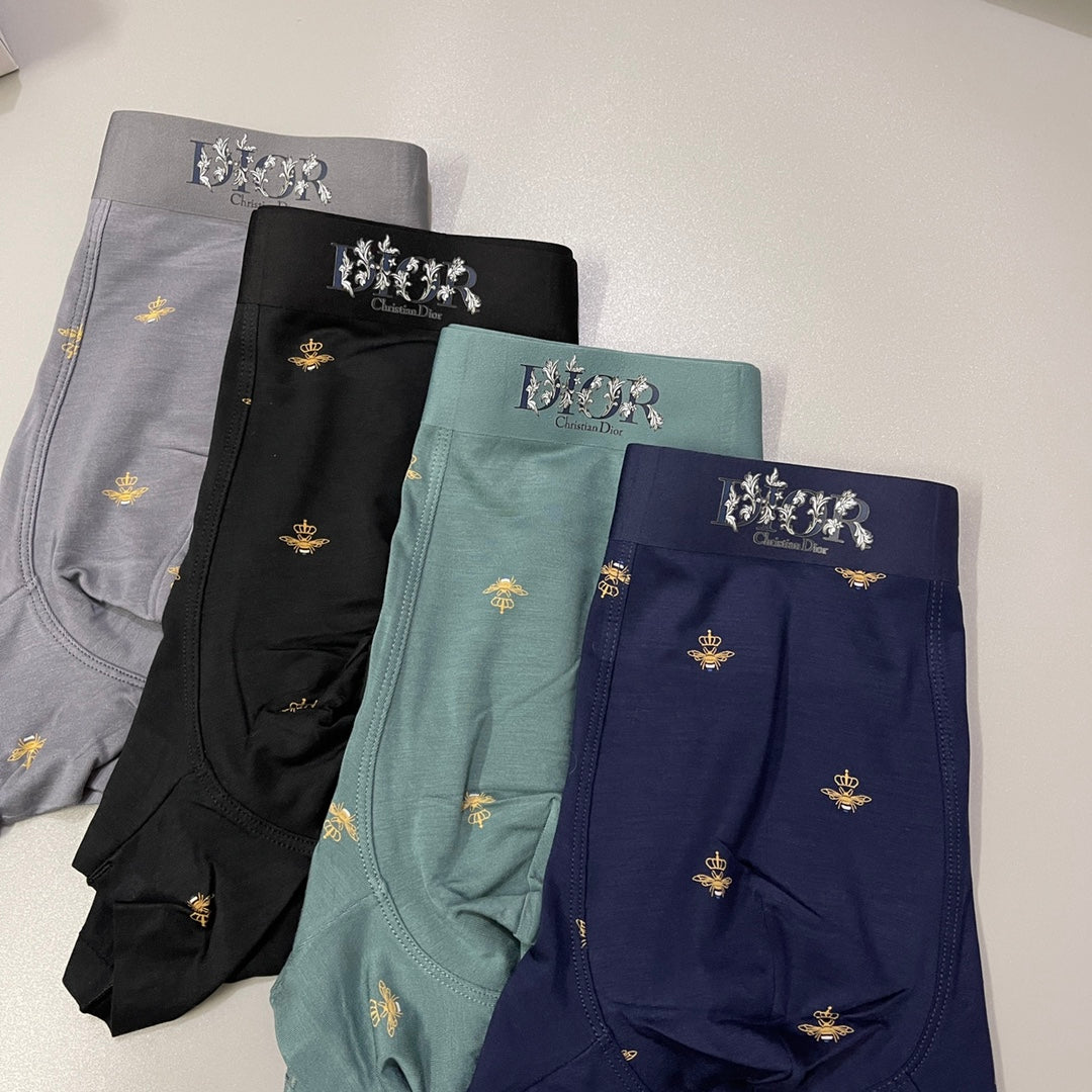 Dior Black Grey Green Small Repeated Motifs Boxer Briefs, image 8