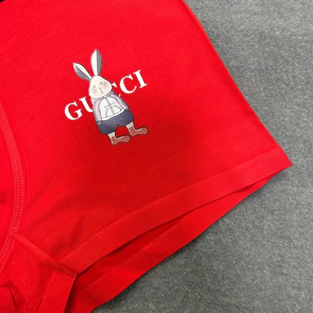 Gucci Red Black Navy Small Figure Boxer Briefs, image 18