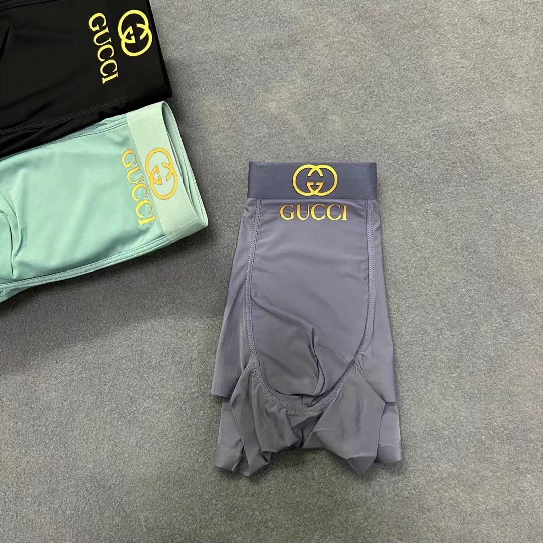 Gucci Mint Grey Dark Letter Waist Boxer Briefs, image 8