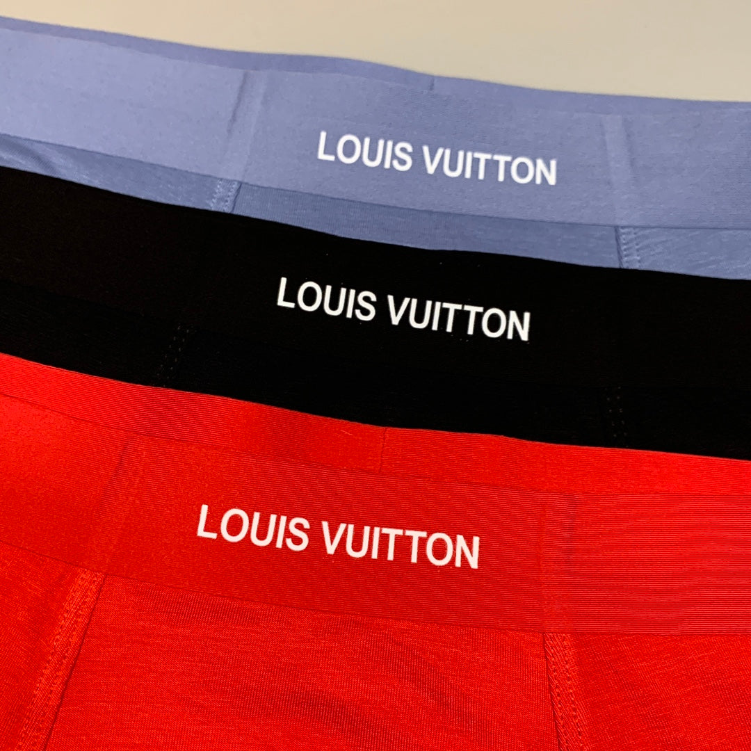 Louis Vuitton Red Black Broad Waist Boxer Briefs, image 6