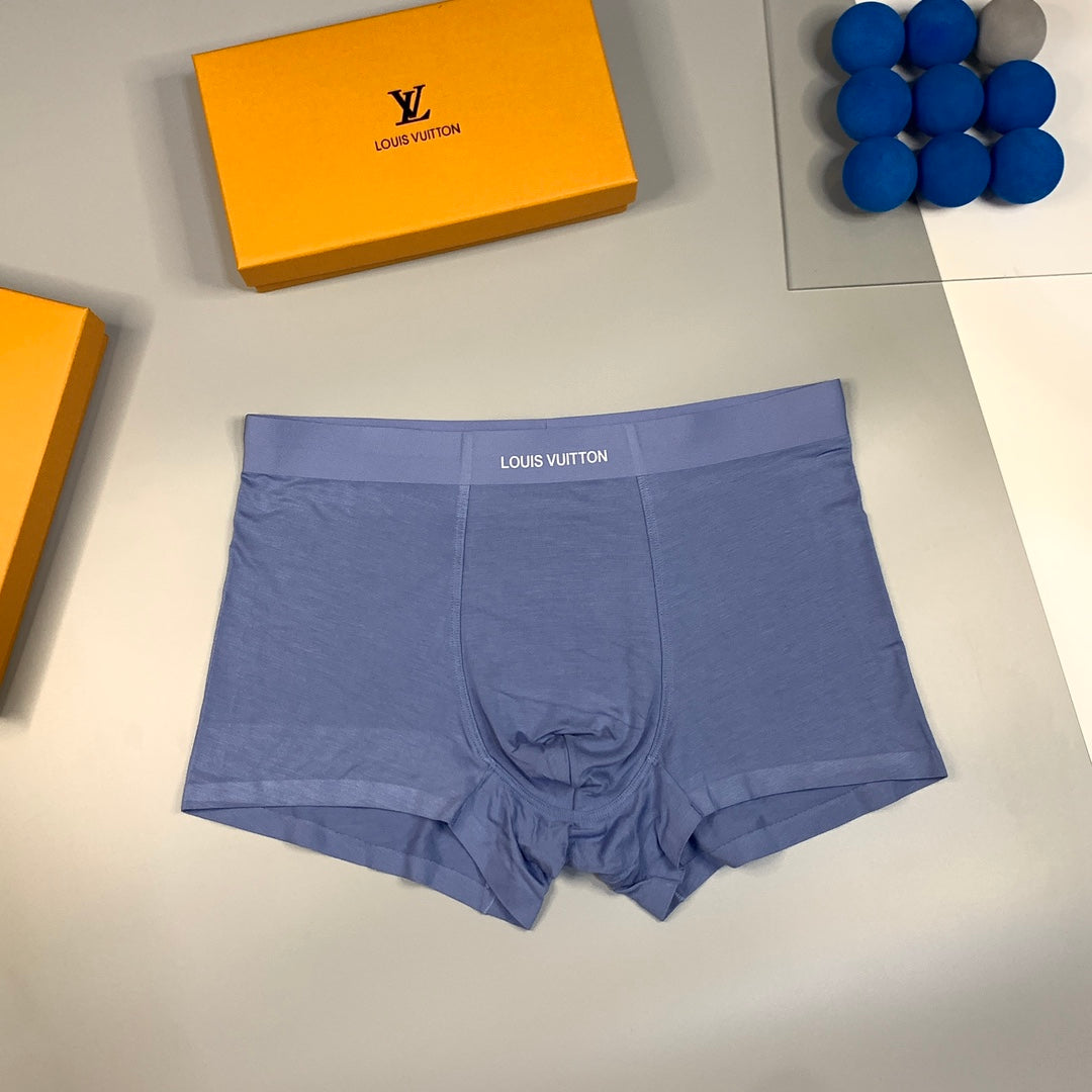 Louis Vuitton Red Black Broad Waist Boxer Briefs, image 4