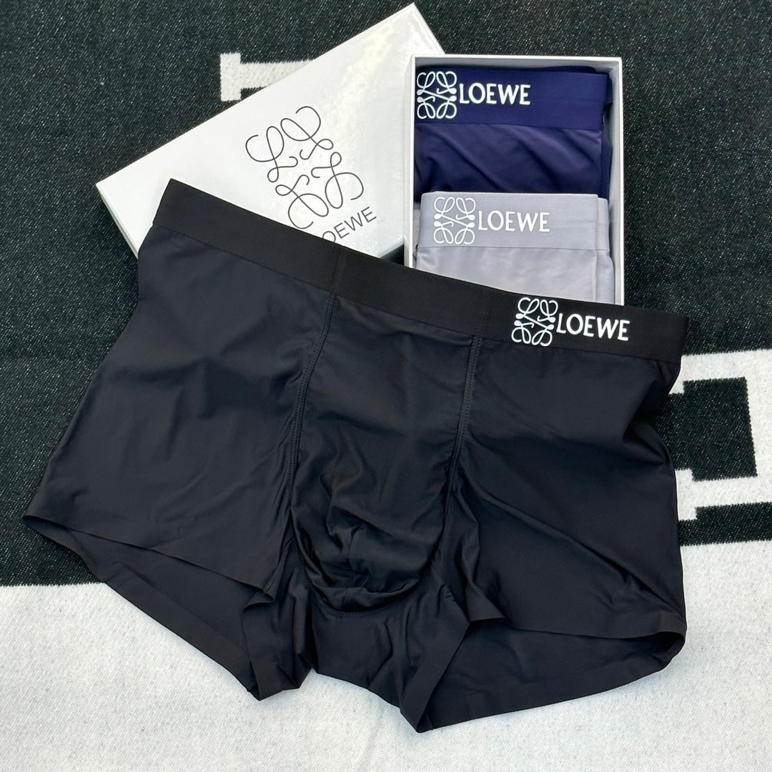 LOEWE Mixed Neutral Lettered-Band Boxer Briefs, gallery image 7