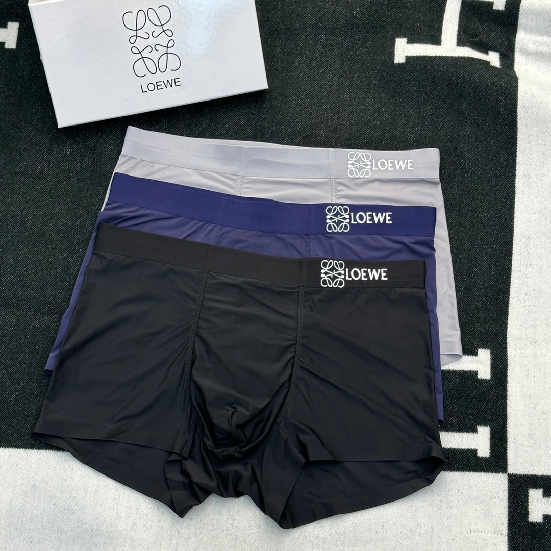 LOEWE Mixed Neutral Lettered-Band Boxer Briefs, gallery image 8