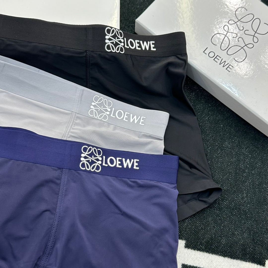 LOEWE Mixed Neutral Lettered-Band Boxer Briefs, gallery image 6