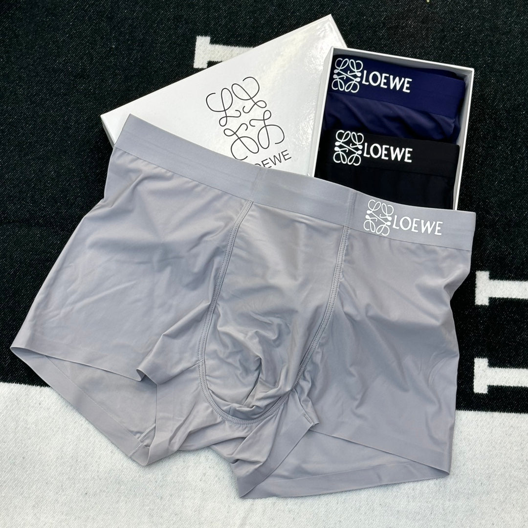 LOEWE Mixed Neutral Lettered-Band Boxer Briefs, gallery image 3