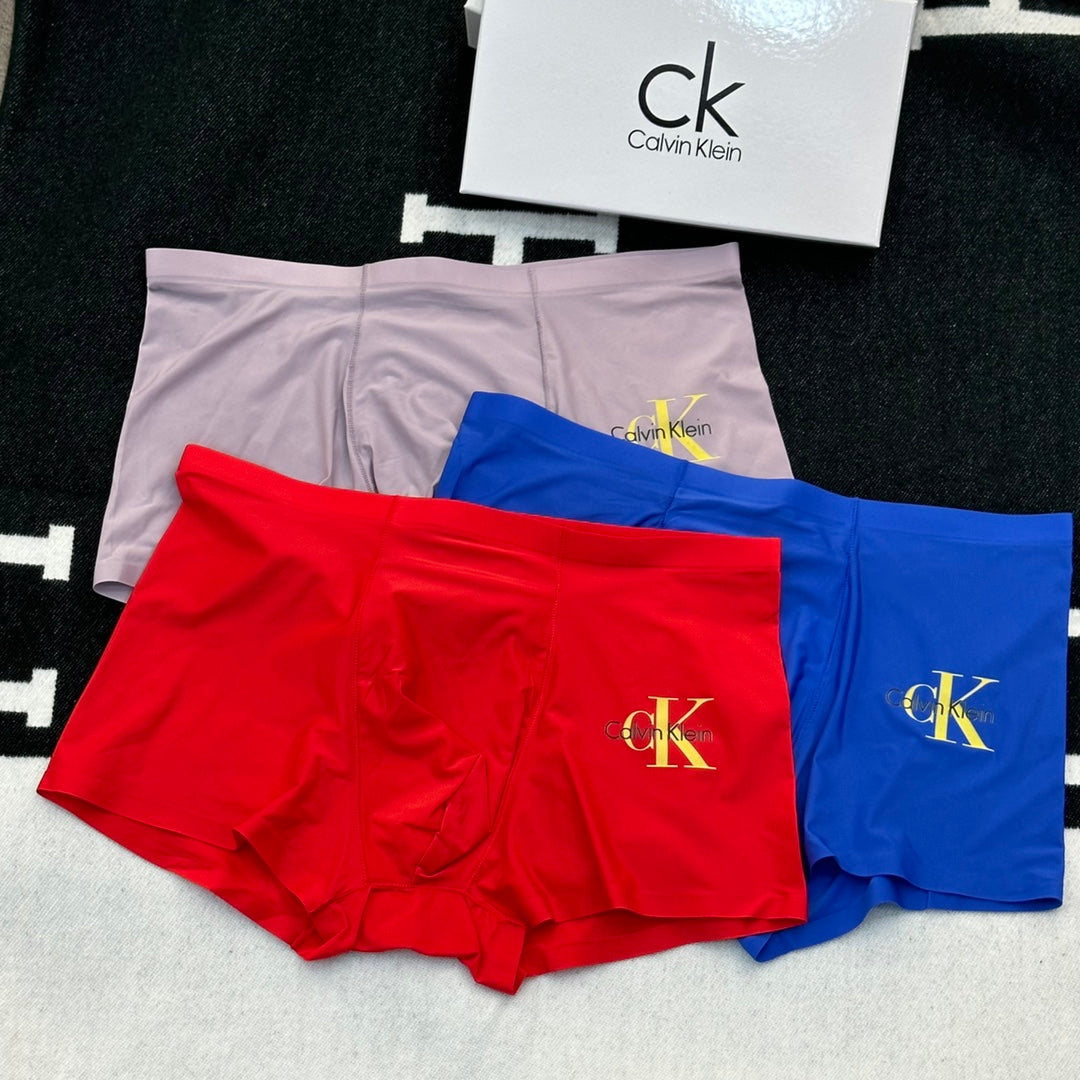 Calvin Klein Royal Blue Contrast Monogram Boxer Briefs, image 8
