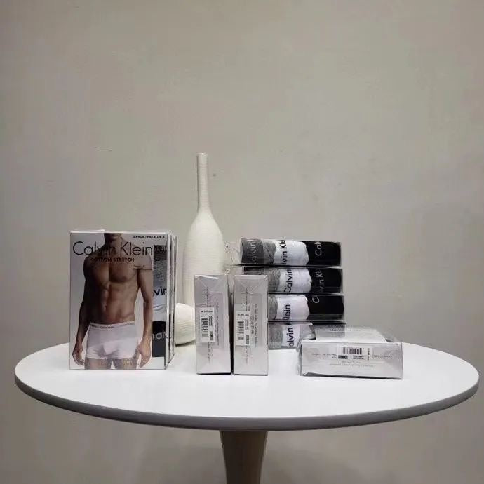 Calvin Klein Grey Hanging Underwear Display Boxer Briefs, image 2