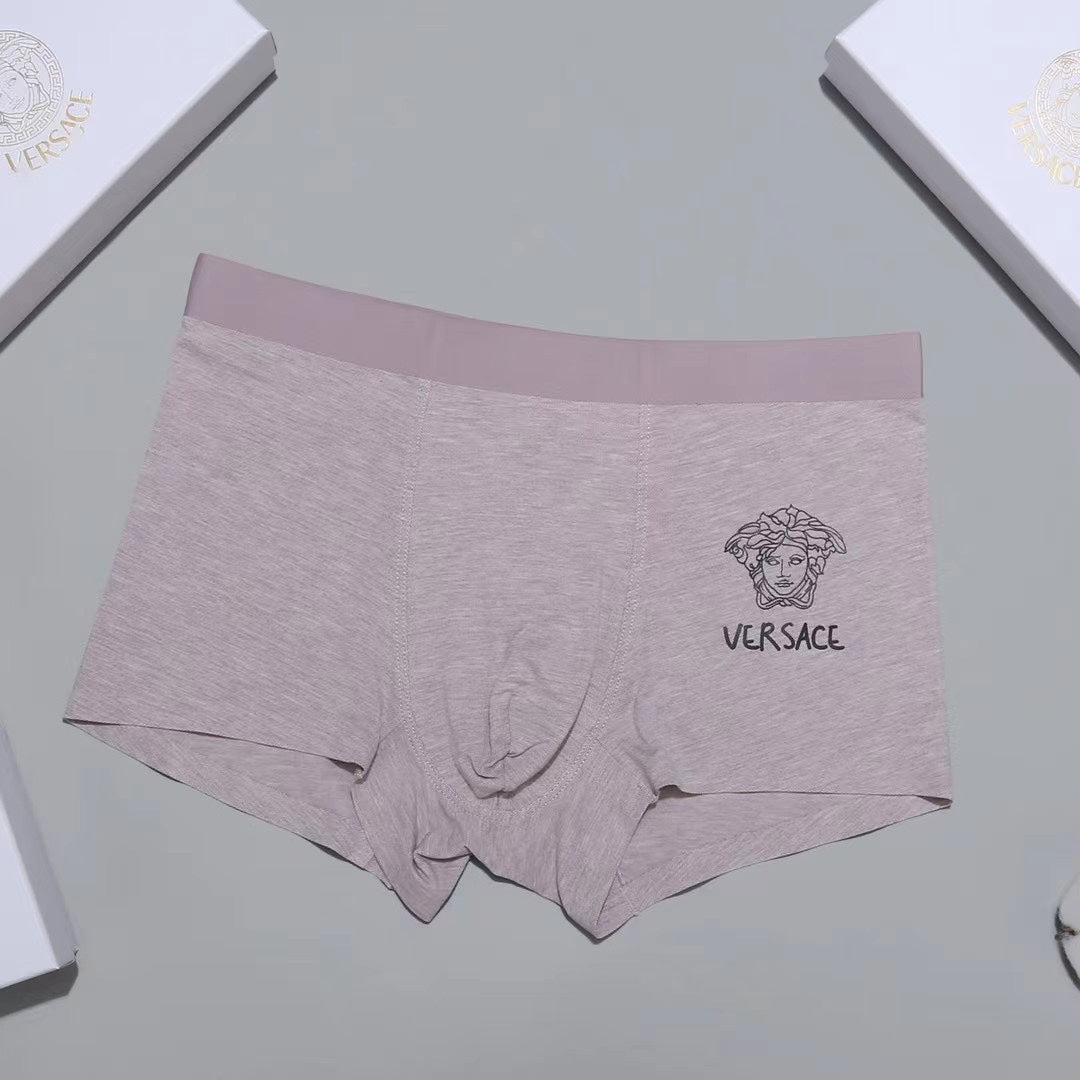 Versace Pastel Frilled Cuff Face Motifs Crew Socks, image 7