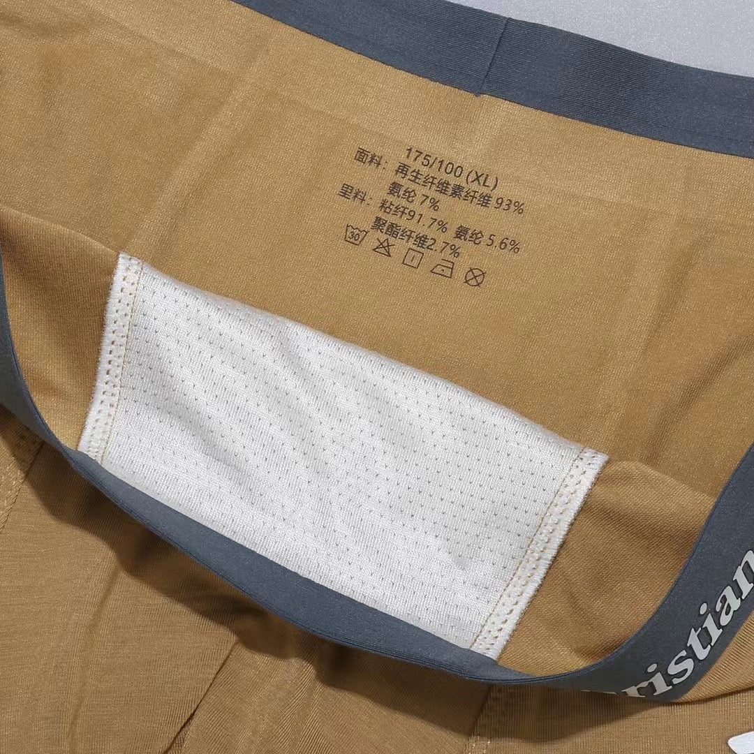 Dior Lilac Blue Black Small White Bee Boxer Briefs, image 9