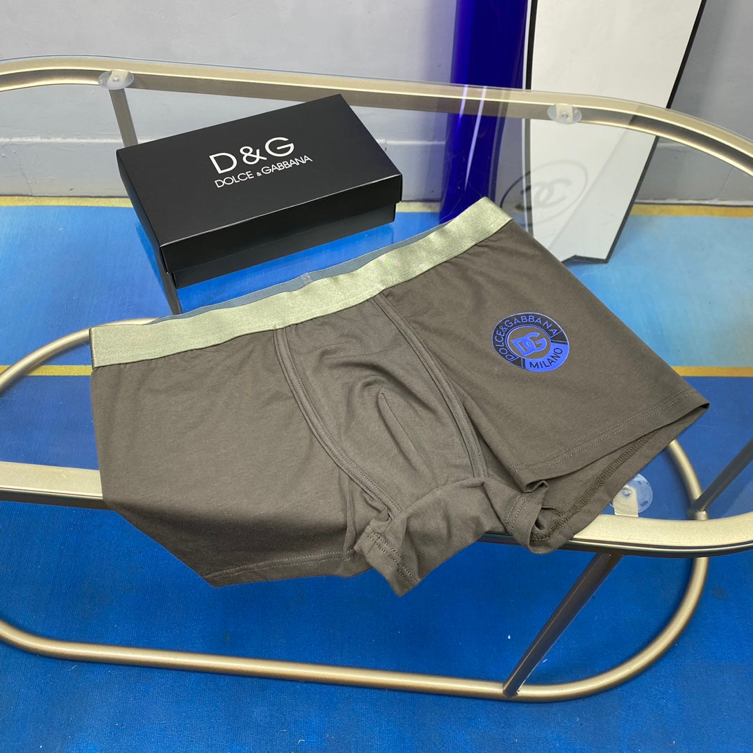 Dolce & Gabbana Circle Badge Colour-Mix Boxer Briefs, gallery image 4