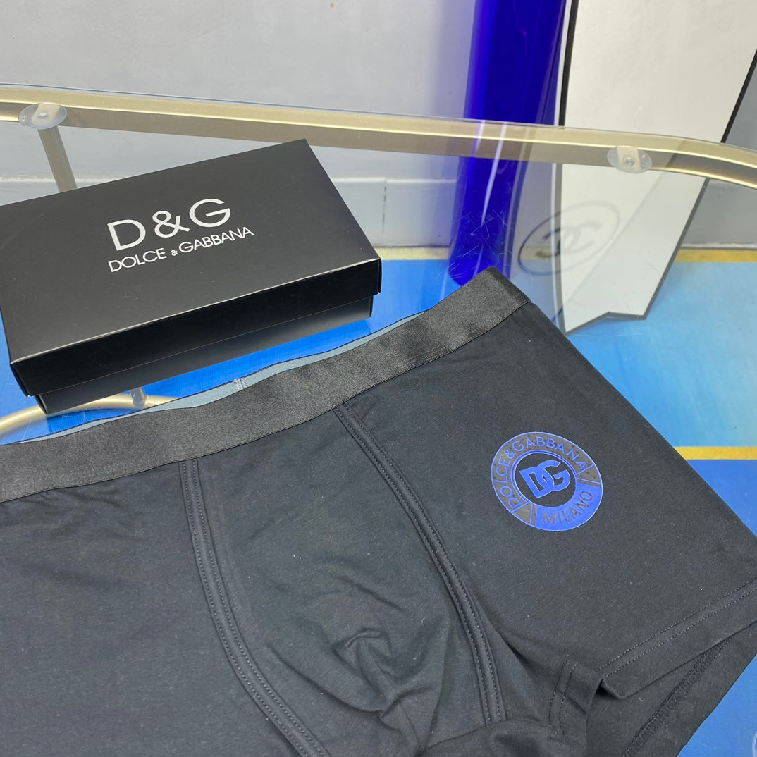 Dolce & Gabbana Circle Badge Colour-Mix Boxer Briefs, gallery image 5