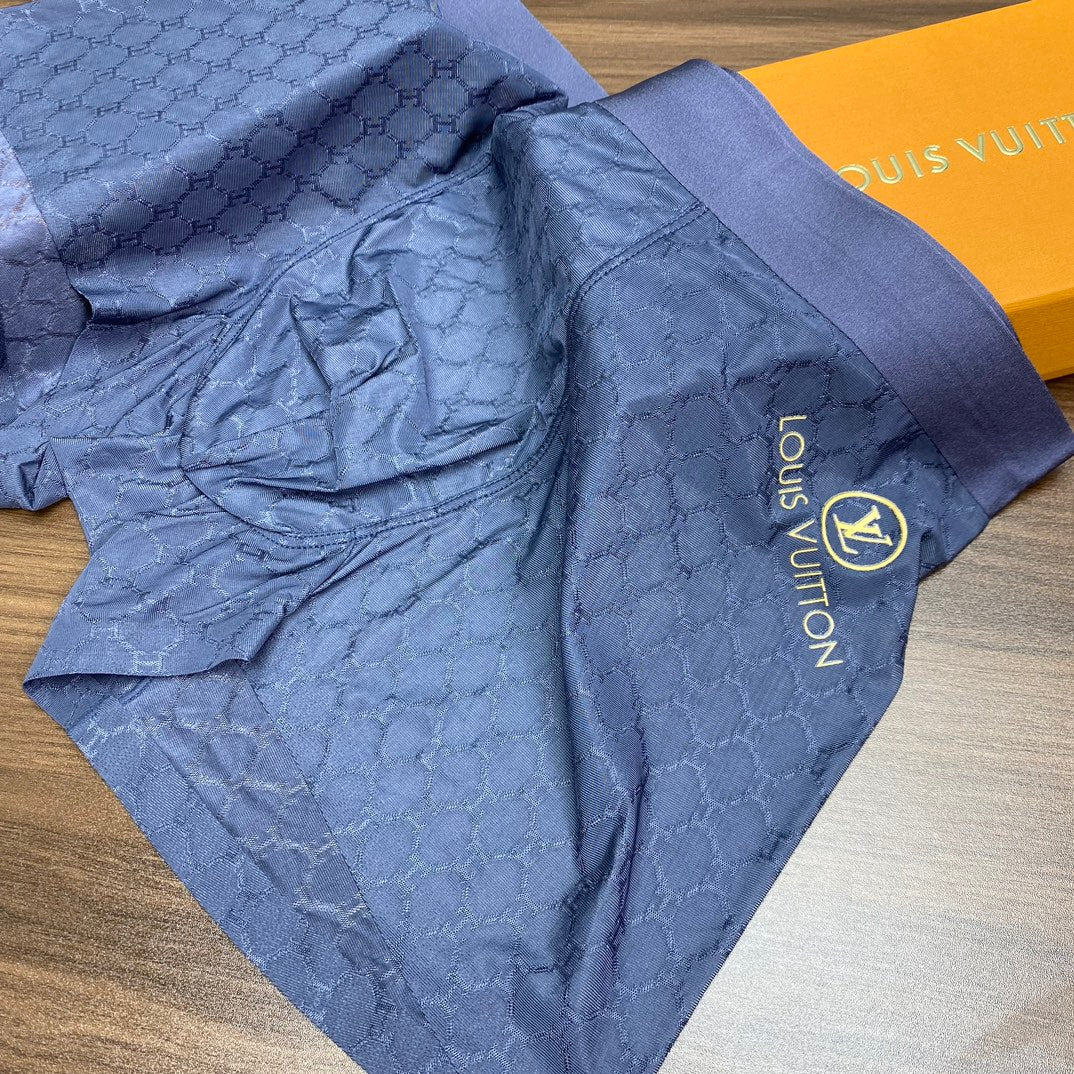 Louis Vuitton Lavender Mint Grey Waist Detail Boxer Briefs, image 7