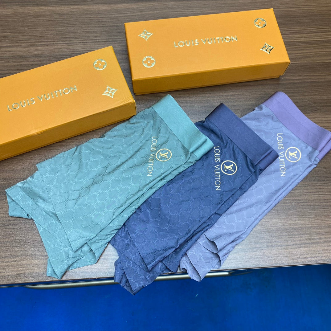 Louis Vuitton Lavender Mint Grey Waist Detail Boxer Briefs, image 3