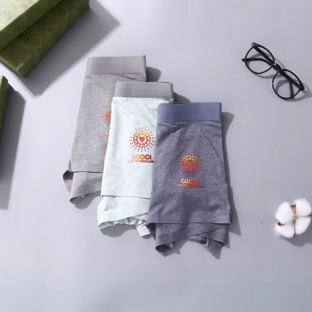 Gucci Lavender White Grey Tiny Emblem Boxer Briefs, image 6