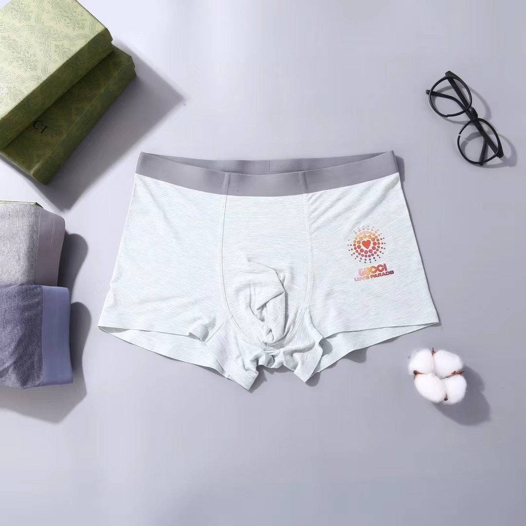 Gucci Lavender White Grey Tiny Emblem Boxer Briefs, image 8