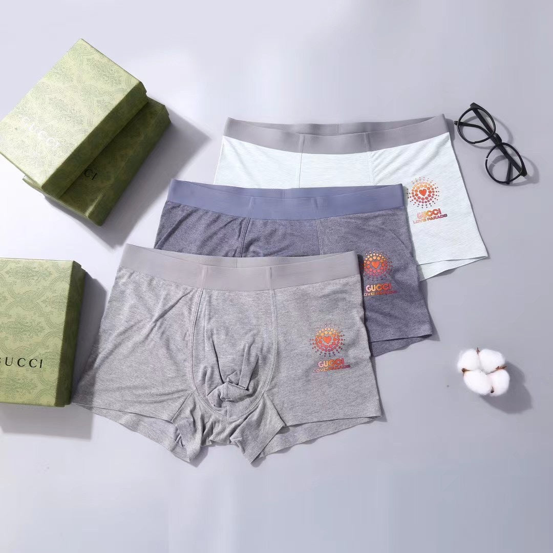 Gucci Lavender White Grey Tiny Emblem Boxer Briefs, image 2