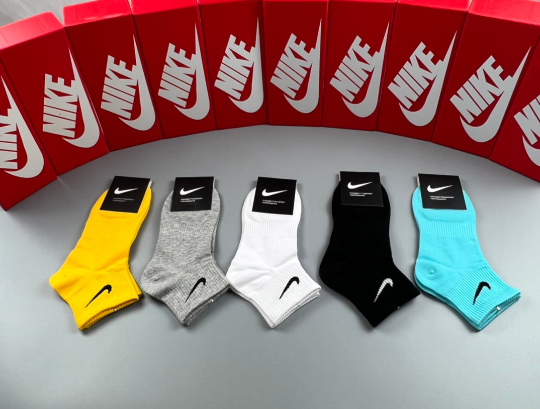 Nike Bright Colour-Mix Swoosh Socks, gallery image 1
