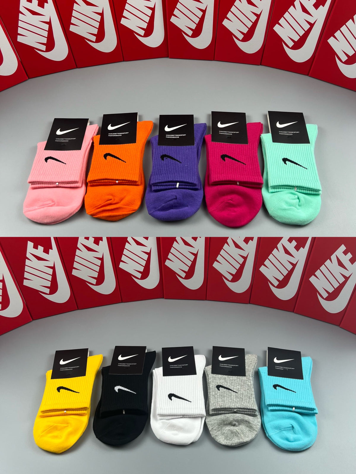Nike Bright Solid Swoosh Socks, gallery image 9