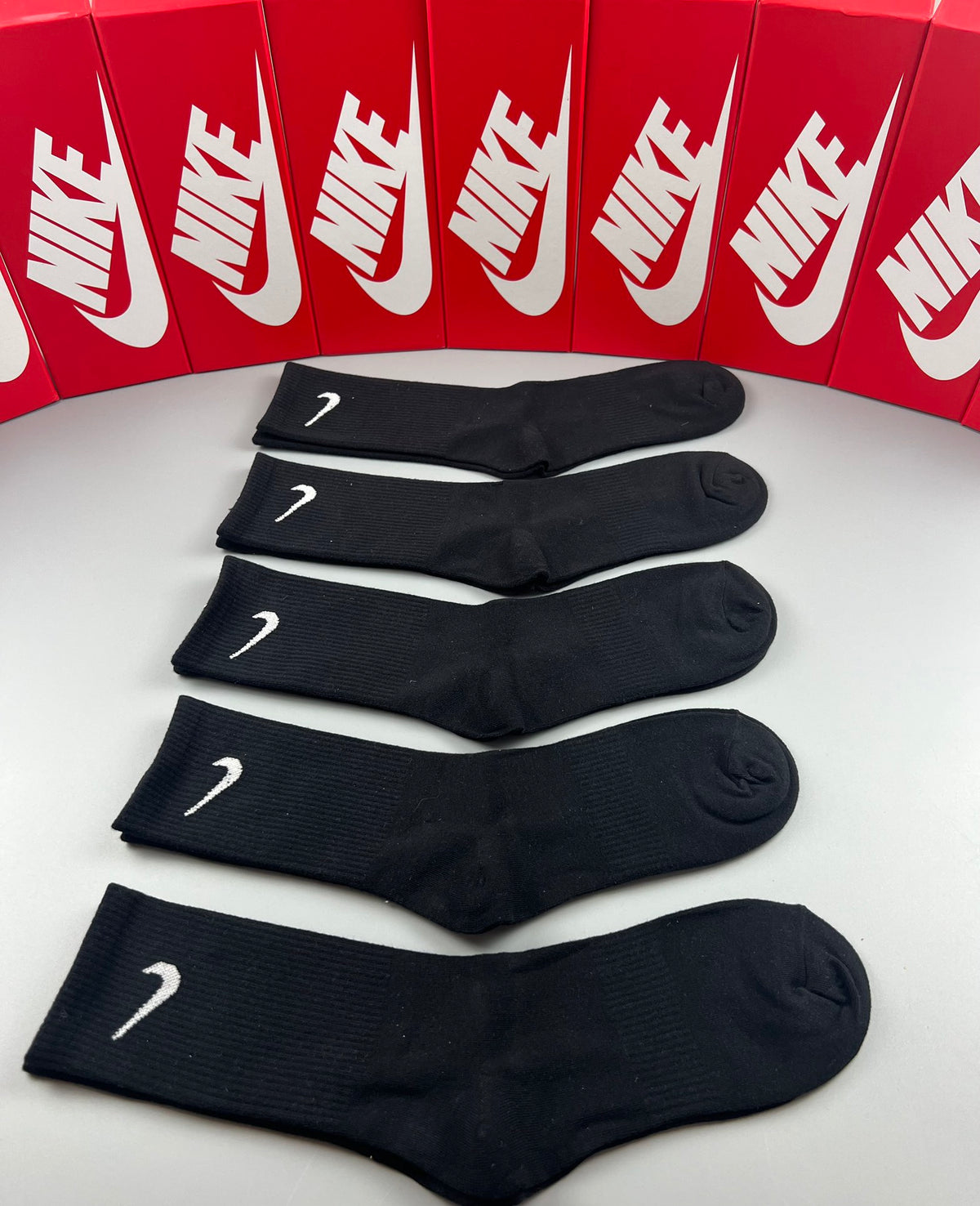Nike Contrast Panel Swoosh Crew Socks, gallery image 8