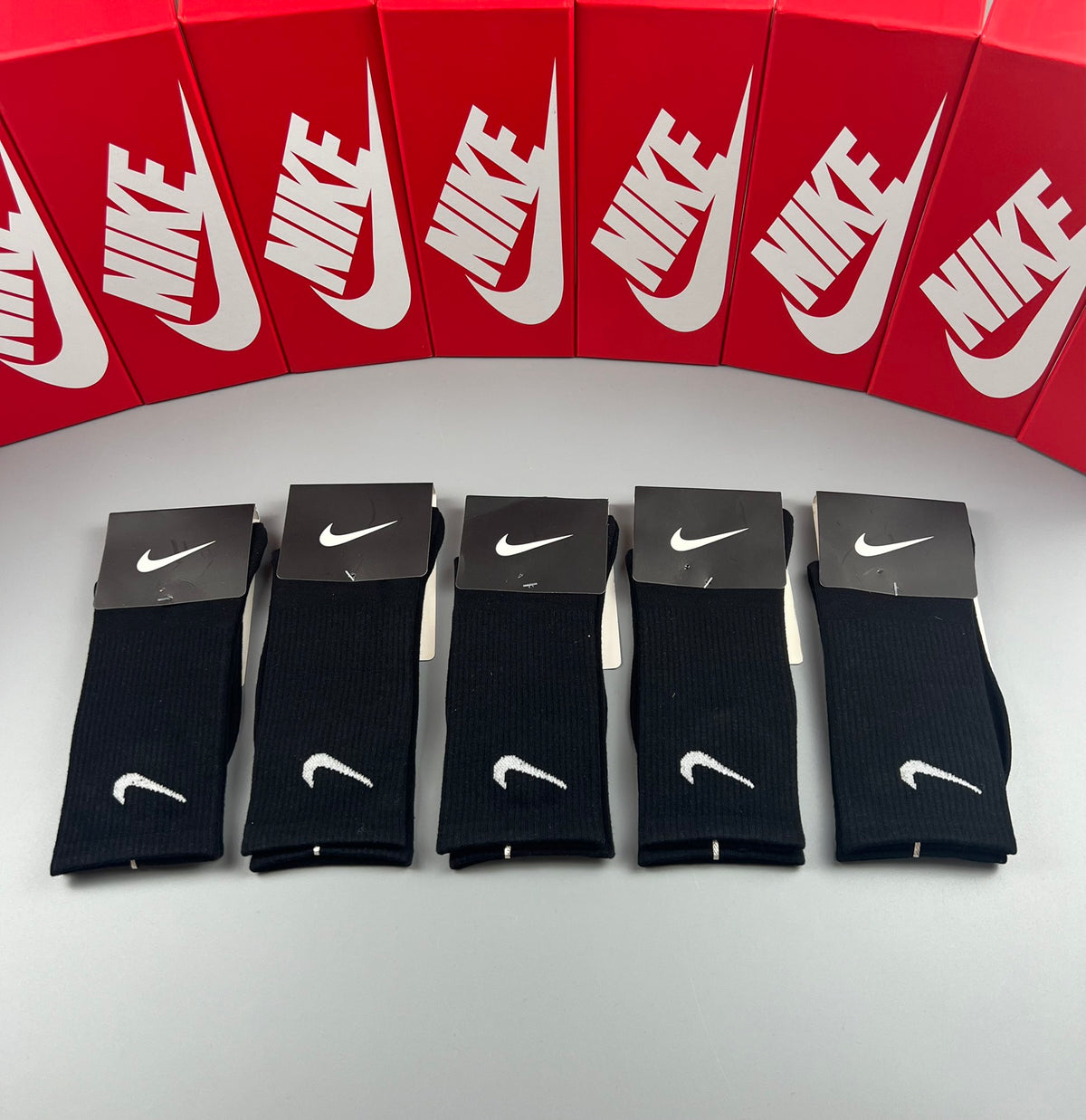 Nike Contrast Panel Swoosh Crew Socks, gallery image 5
