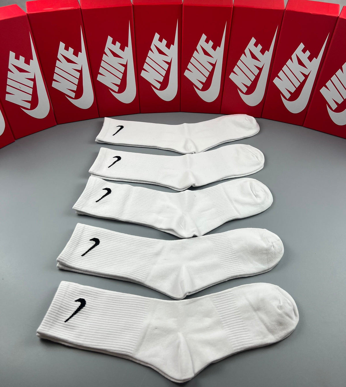 Nike Contrast Panel Swoosh Crew Socks, gallery image 4