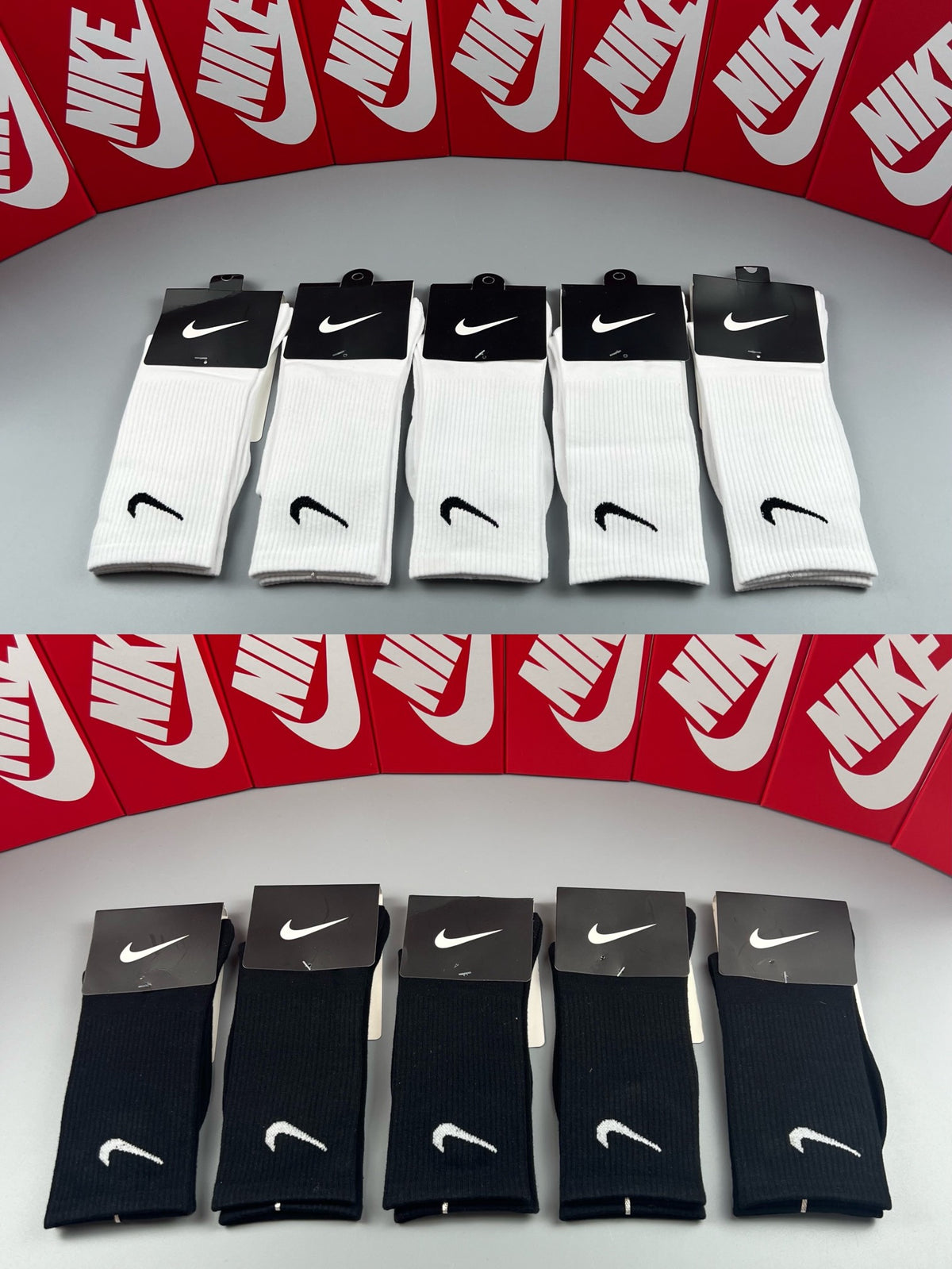 Nike Contrast Panel Swoosh Crew Socks, gallery image 9