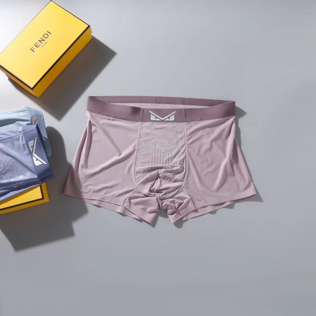 Fendi Grey Blue Burgundy Eye Waist Boxer Briefs, image 8