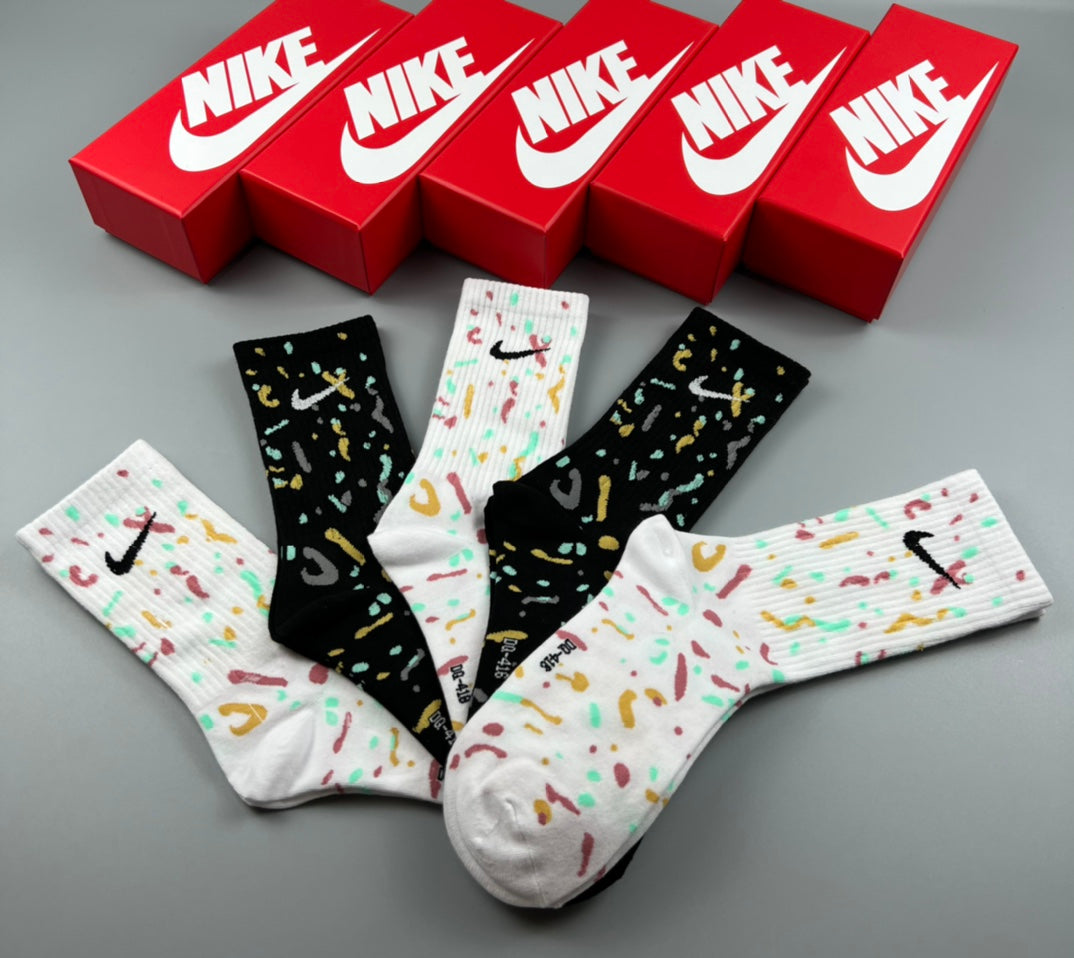 Nike Speckled Graphic Crew Socks, gallery image 7
