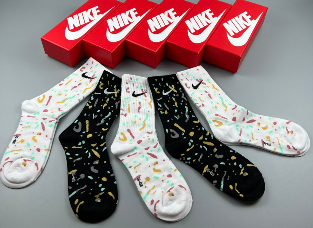 Nike Speckled Graphic Crew Socks, gallery image 4