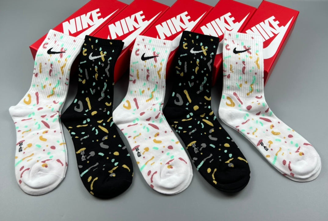 Nike Speckled Graphic Crew Socks, gallery image 5