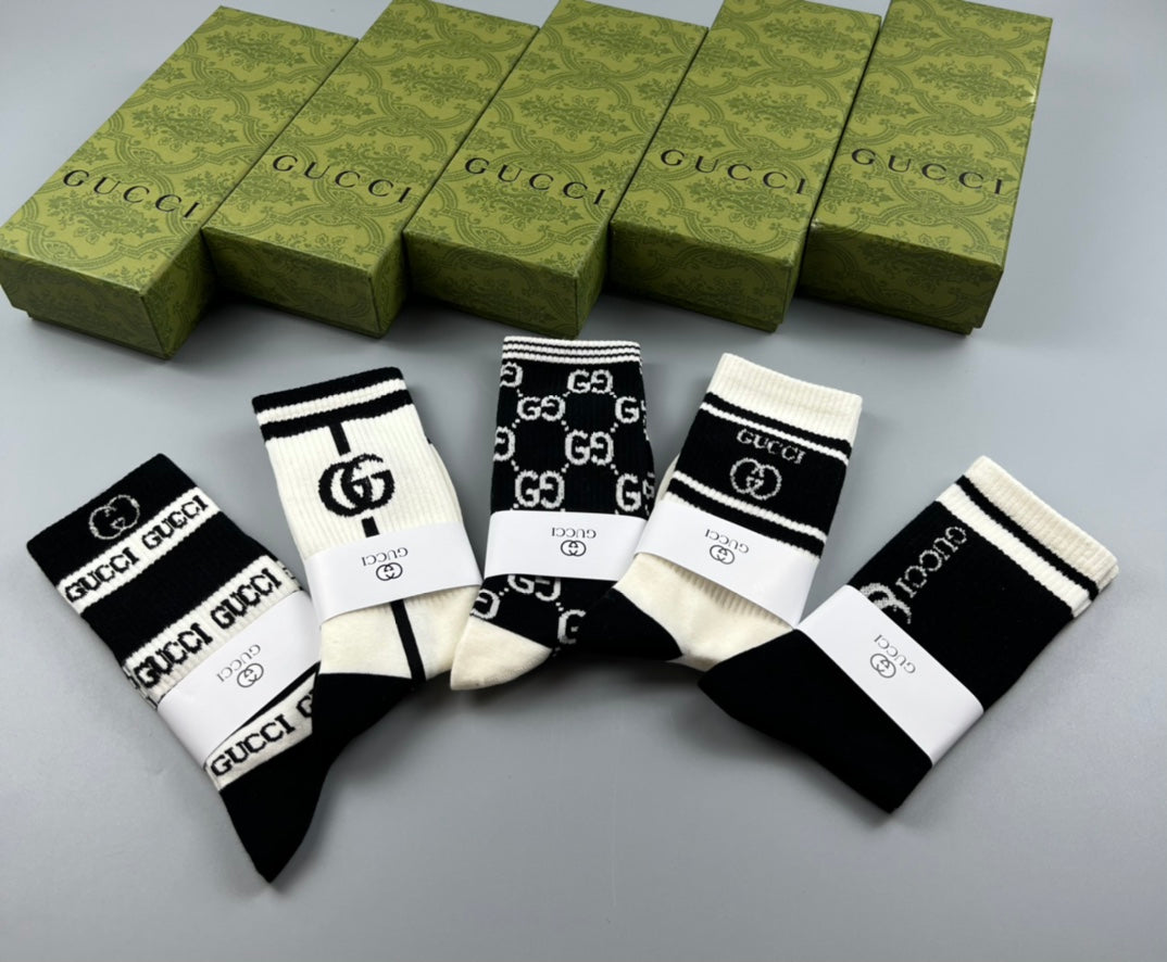 Gucci Folded Black White Large Lettering Boxer Briefs, image 2
