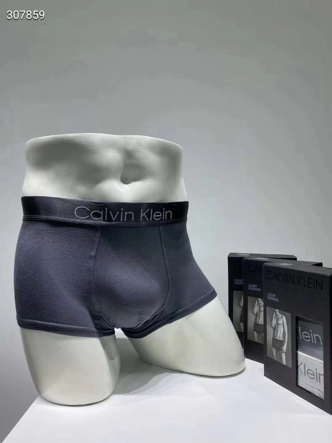Calvin Klein Dark Fine Stripe Crew Crew Socks, image 7