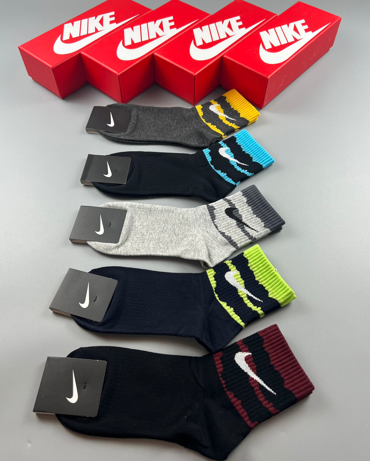 Nike Bright Stripe Short Socks, gallery image 8