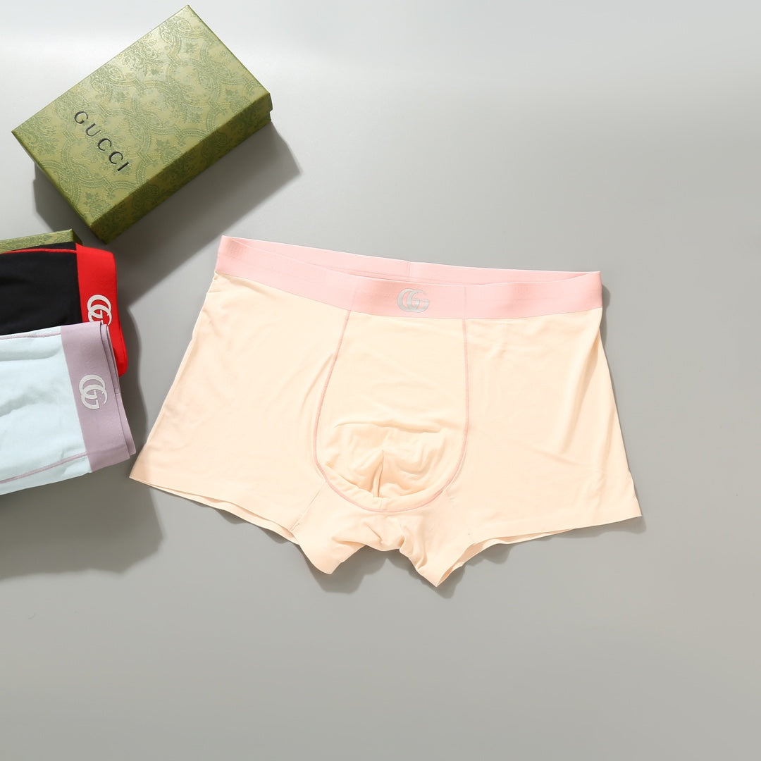 Gucci Pale Blue Cream Black Waist Boxer Briefs, image 7