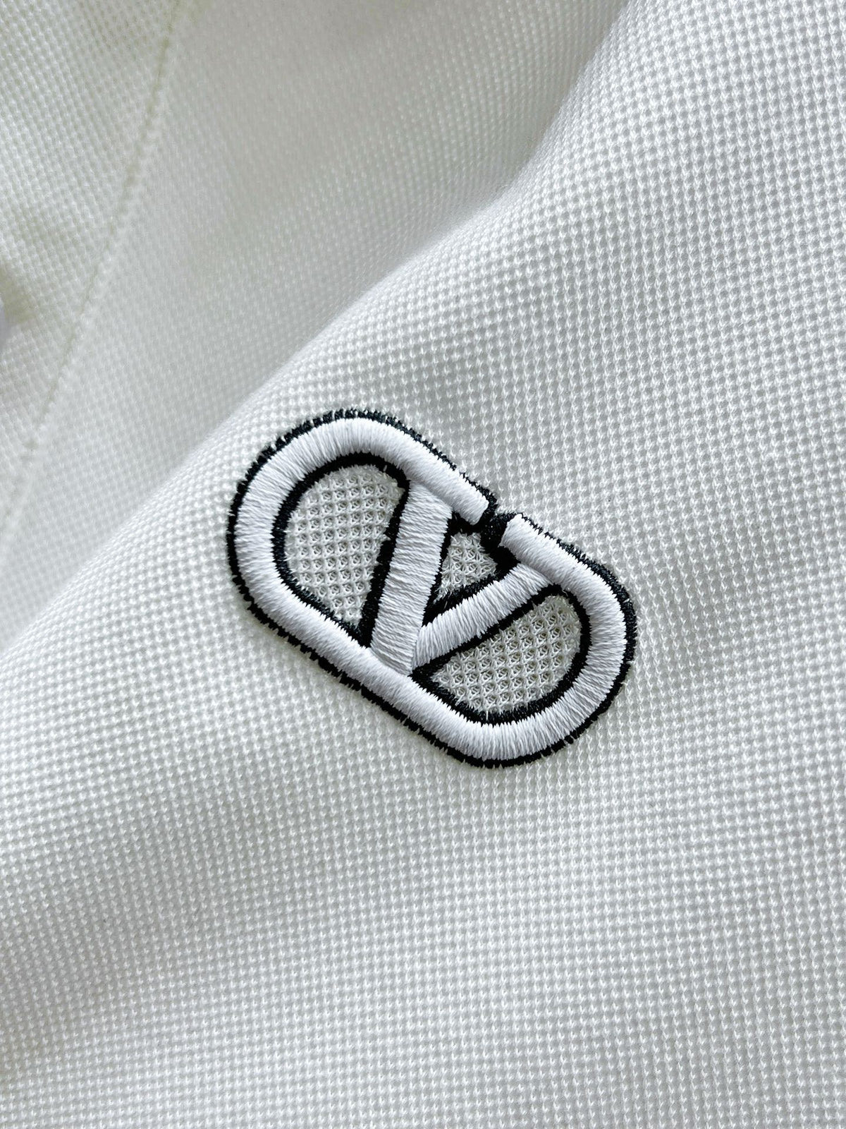 Valentino Short-Sleeve Polo with Small Chest Emblem, product gallery image 5