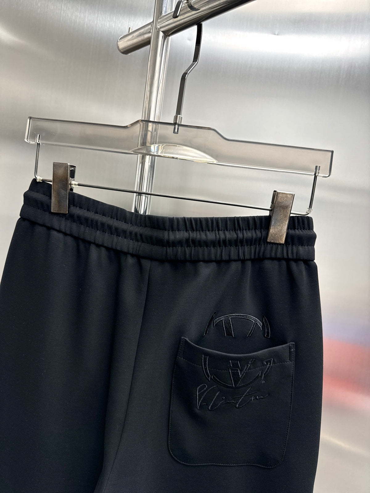 Valentino Casual Trousers with Small Motif, Dark, product gallery image 6