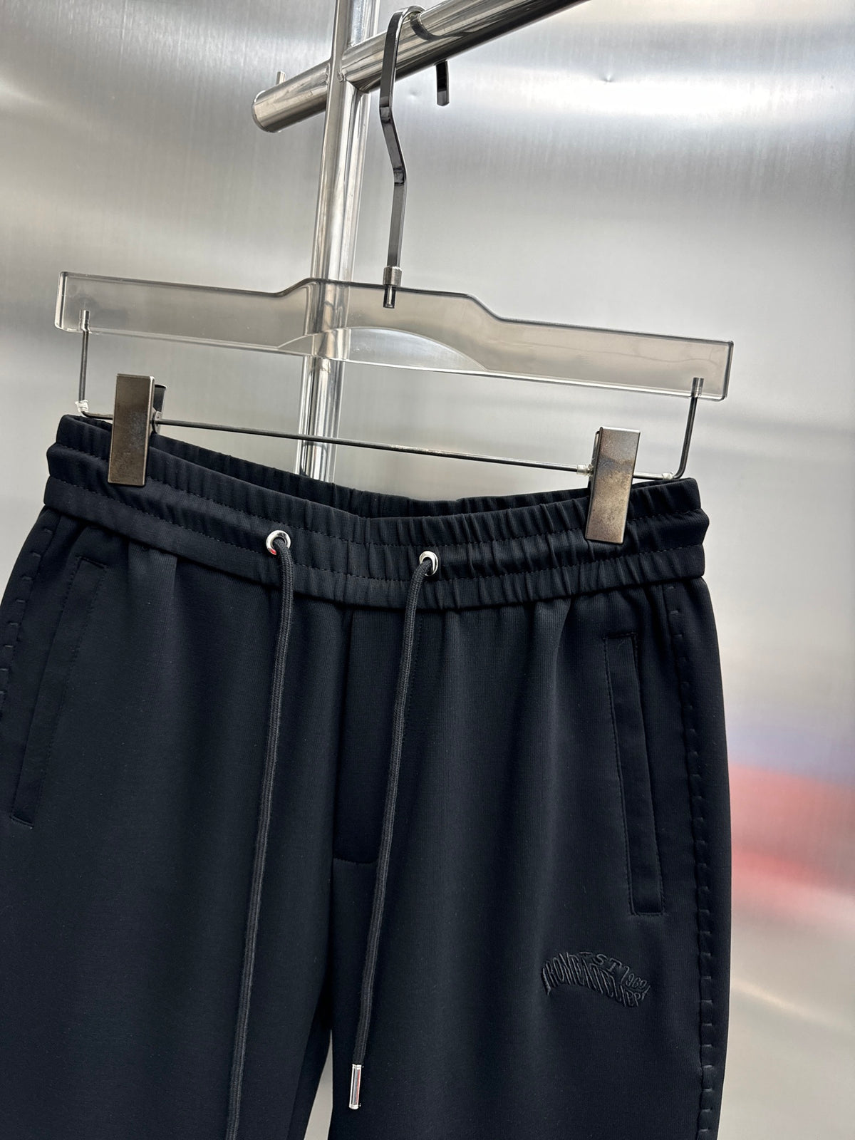 Valentino Casual Trousers with Small Motif, Dark, product gallery image 3